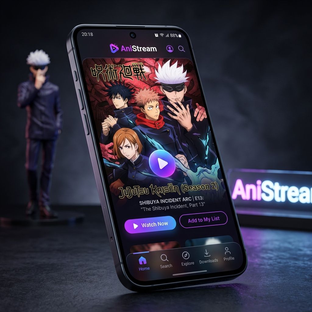 AniStream Premium App Preview